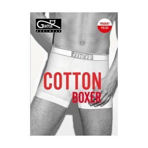 Gatta Cotton Boxer 41546 pánské boxerky, S, bílá