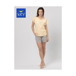 Key LNS 795 A24 Dámské pyžamo, XL, žlutá