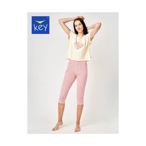 Key LNS 796 A24 Dámské pyžamo, S, Broskvová