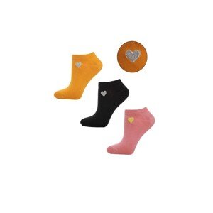 Moraj CSD240-052 Srdce A'3 Dámské kotníkové ponožky, 35-38, mix kolor