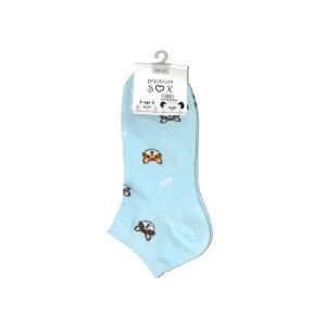WiK 36390 Premium Sox Dámské kotníkové ponožky, 39-42, šedá světlý melanž