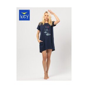Key LND 421 A24 Noční košilka, M, modrá