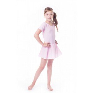 Shepa Gymnastický dres se sukní (B15), 158, Světle růžová