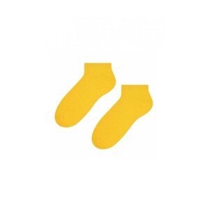 Steven art.052 dámské ponožky, Hladké, 35-37, žlutá
