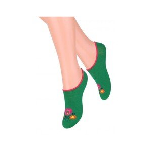 Steven Folk art.119 Dívčí ponožky, 32-34, zelená