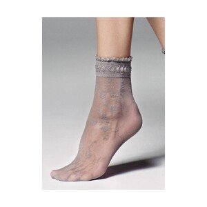 Veneziana Galena dámské ponožky, UNI, nero/černá