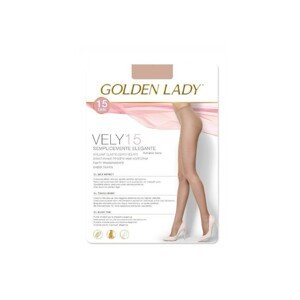 Golden Lady  Vely 15 den punčochové kalhoty, 2-S, castoro/odc.brązowego
