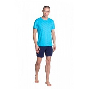 Henderson Leaf 38872 mořské Pánské pyžamo, L, modrá