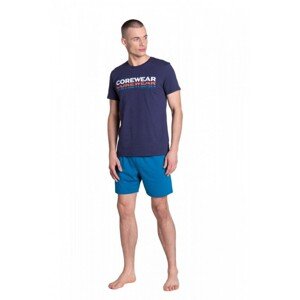 Henderson Lark 38870-59X Pánské pyžamo, M, modro-modrá