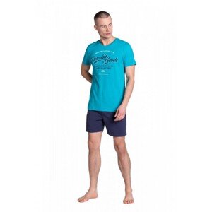 Henderson Laze 38868-69X Pánské pyžamo, XL, modro-modrá