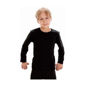 Cornette Young Boy Thermo Plus 134-164 Chlapecká košilka, 134-140, černá