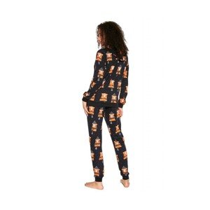 Cornette Bear2 465/292 Dámské pyžamo, S, černá