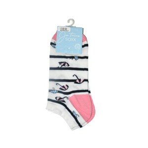 WiK 36310 Je Tiaime Dámské kotníkové ponožky, 35-38, růžová melanž
