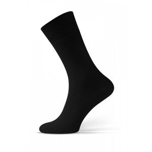 Sesto Senso Beztlakové černé Ponožky, 43-46, černá
