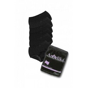 Angelika Classic A'6 6-pack Kalhotky, M, černá