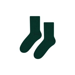 Steven art.093 vlněné Pánské ponožky, 44-46, zelená