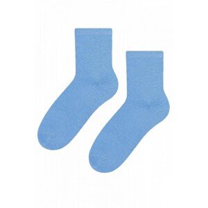 Steven 037 modré Dámské ponožky, 38/40, modrá