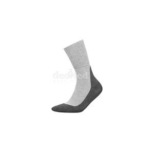 JJW Medic Deo Frotte Silver 35-46 Pánské ponožky, 44-46, šedá