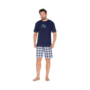 Regina 441 Pánské pyžamo, XL, modrá