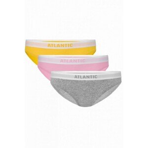 Atlantic 178 3-pak mix Kalhotky, XL, Mix