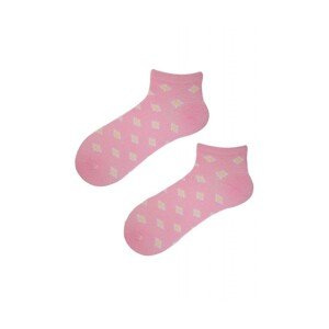 Noviti Sedmikráska ST 020 W 03 růžové Dámské kotníkové ponožky, 35/38, růžová
