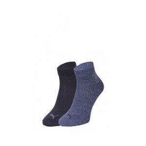 Puma 883295 Quarter A'2 Kotníkové ponožky, 35-38, denim blue