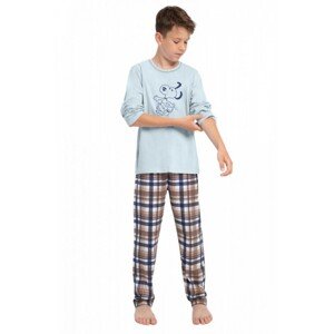 Taro Parker 3089 146-158 Z24 Chlapecké pyžamo, 152, světle modrá