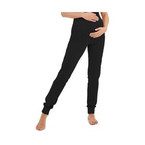 Taro 3058 Teplákové těhotenské kalhoty, XL, černá