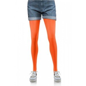 Sesto Senso Hiver 40 DEN Punčochové kalhoty orange neon, 3, Neon Orange (neonowy pomarańcz)