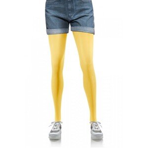Sesto Senso Hiver 40 DEN Punčochové kalhoty žluté, XL, žlutá