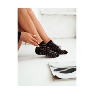 Milena Fashion GG černé Dámské ponožky, 37/41, černá