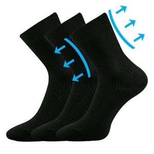 Ponožky VIKTOR černá 46-48 (31-32)