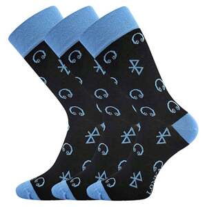 Ponožky LONKA WOODOO sólo vzor 17 / bluetooth 39-42 (26-28)
