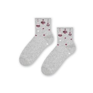Dámské ponožky Steven 136001 35/37 Sv. šedá