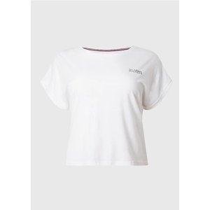 Dámské tričko Tommy Hilfiger UW0UW03632 S Bílá