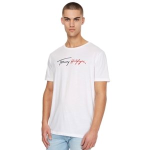 Pánské tričko Tommy Hilfiger UM0UM02513 L Bílá
