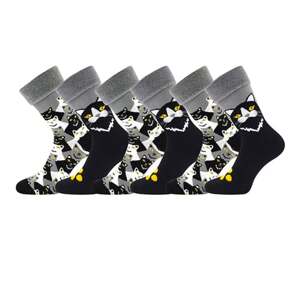 Dámské ponožky LÍZA kočky 35-38 (23-25)