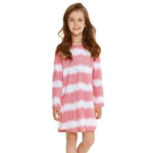 Dívčí noční košile Carla 2591/11 TARO růžová (pink) 104