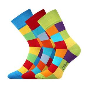 Společenské ponožky Lonka DECUBE mix barevné 43-46 (29-31)