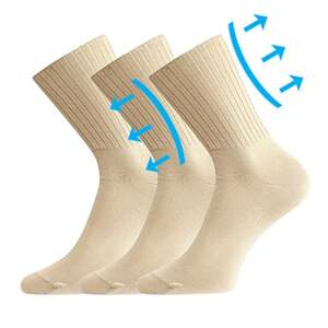 Zdravotní ponožky DIARTEN béžová 41-42 (27-28)