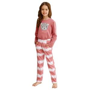Dívčí pyžamo Carla 2587/2588/11 TARO růžová (pink) 110