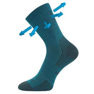 Dětské ponožky VoXX OPTIMALIK modro-zelená 30-34 (20-22)
