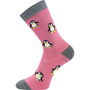Dětské ponožky VoXX PENGUINIK růžová 35-38 (23-25)