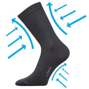 Kompresní ponožky KOOPER tmavě šedá 35-38 (23-25)