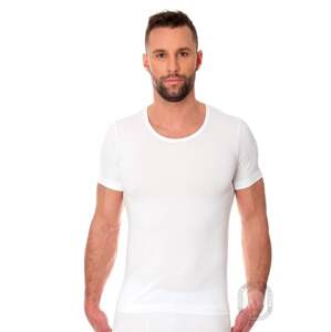Pánské tričko Cotton SS00990 BRUBECK bílá L