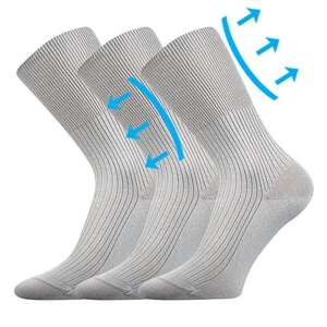 Zdravotní ponožky ZDRAVAN světle šedá 41-42 (27-28)