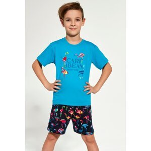 Chlapecké pyžamo Cornette Caribbean Young Boy Tyrkysová 134-140