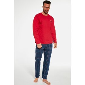 Pánské pyžamo Cornette Redwood - bavlna Červená 2XL