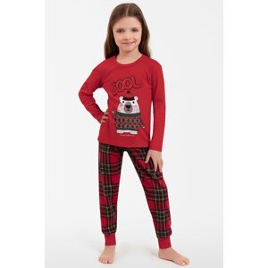 Dětské pyžamo Italian Fashion Tess - Medvídek Červená 2 roky
