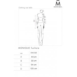 Šaty MERRIBEL Monique Černá Uni